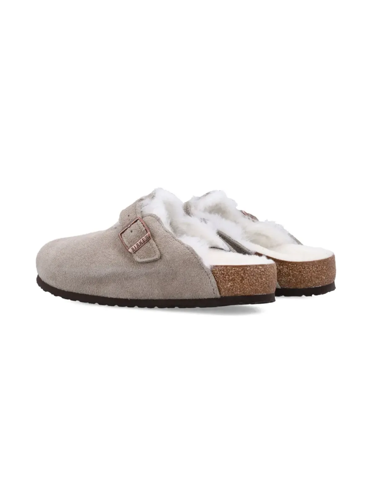 Birkenstock Kids ボストン シアーリング クロッグ - 画像3