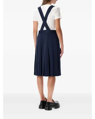 Comme Des Garçons Girl プリーツ付きピナフォアドレス - サムネイル2
