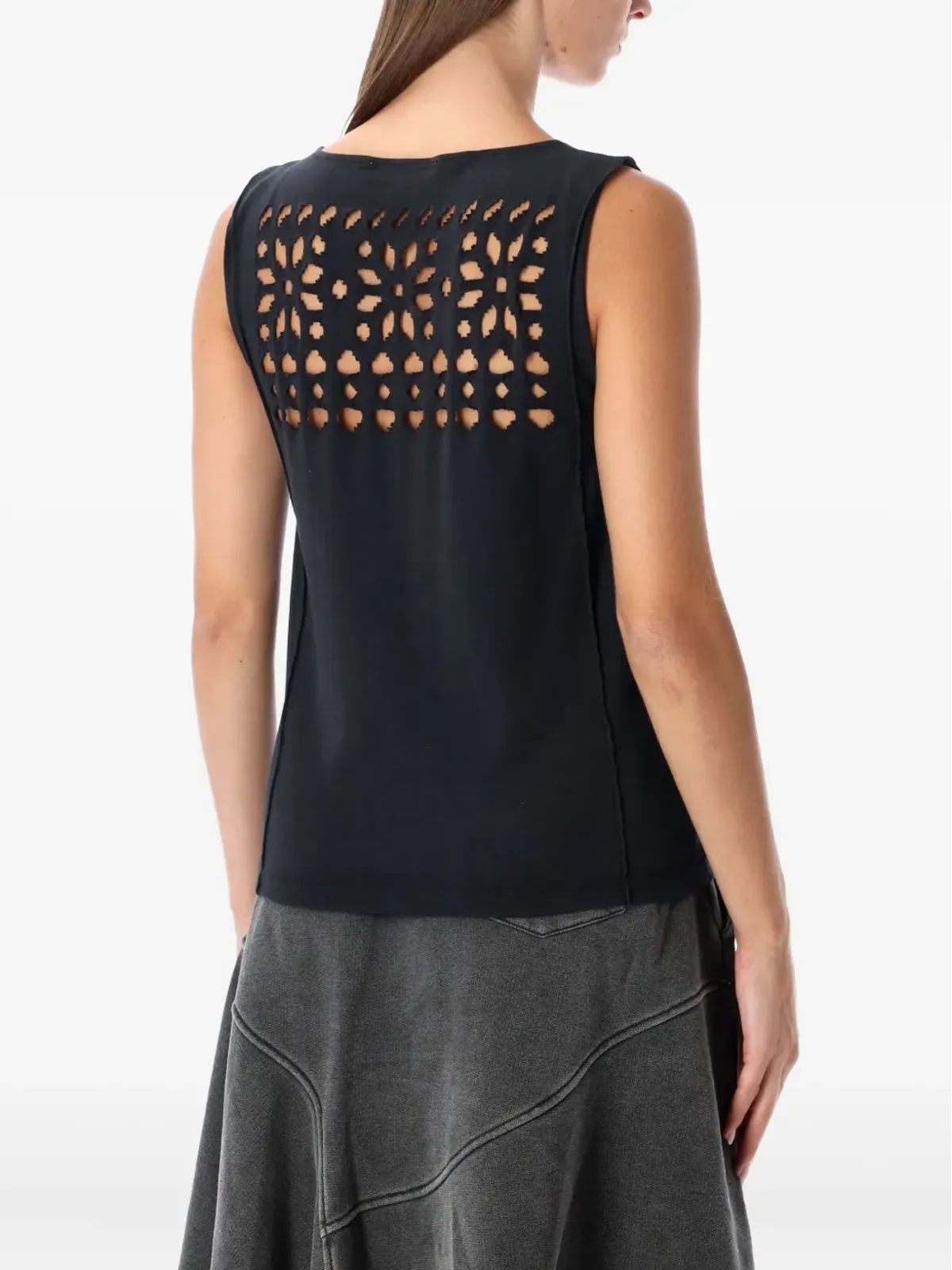 OUR LEGACY フェアアイル編みカットアウトトップ - 画像2