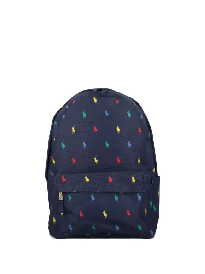POLO RALPH LAUREN KIDS POLO RALPH LAUREN KIDS ロゴ柄バックパックの商品画像