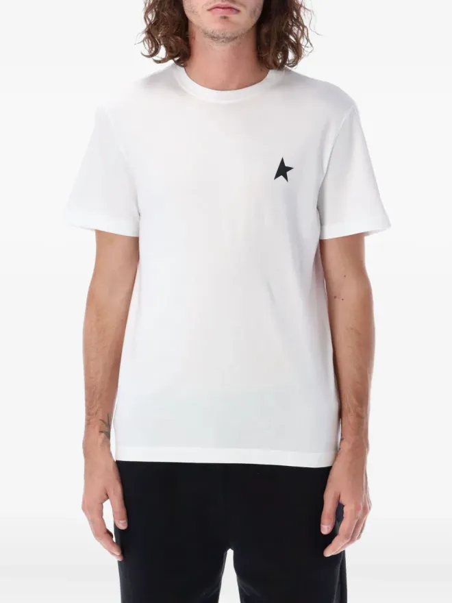 Golden Goose Golden Goose 星柄プリントTシャツ - ホワイトの商品画像