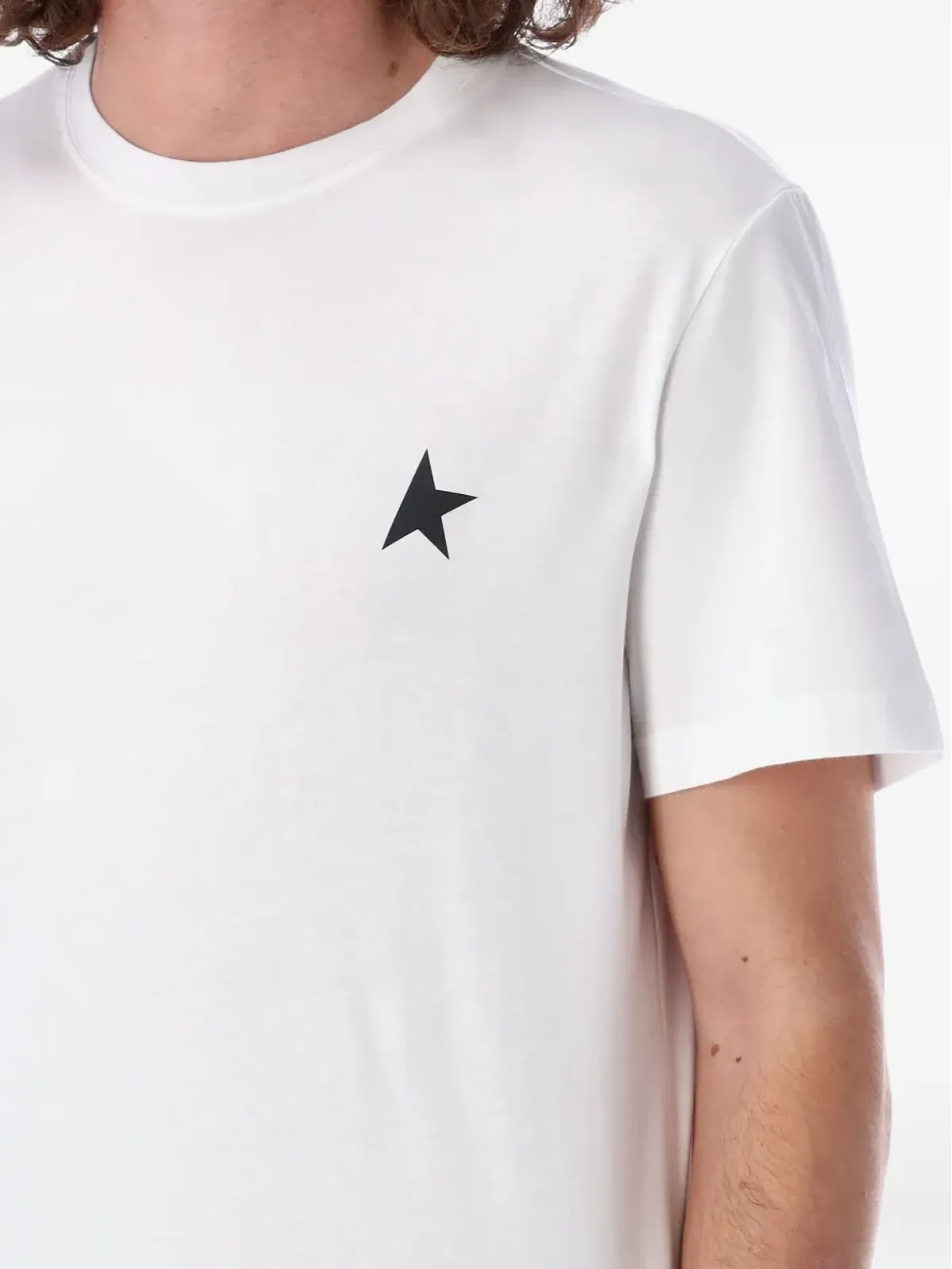 Golden Goose 星柄プリントTシャツ - ホワイト - 画像3