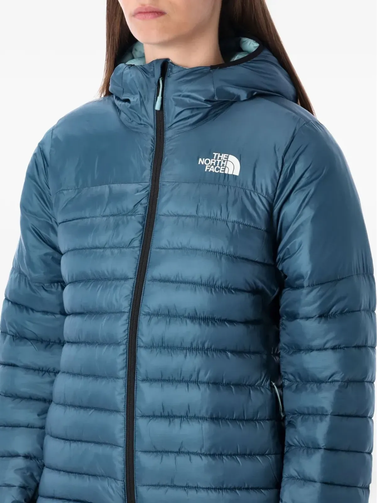 The North Face フード付きキルティングジャケット - 画像3