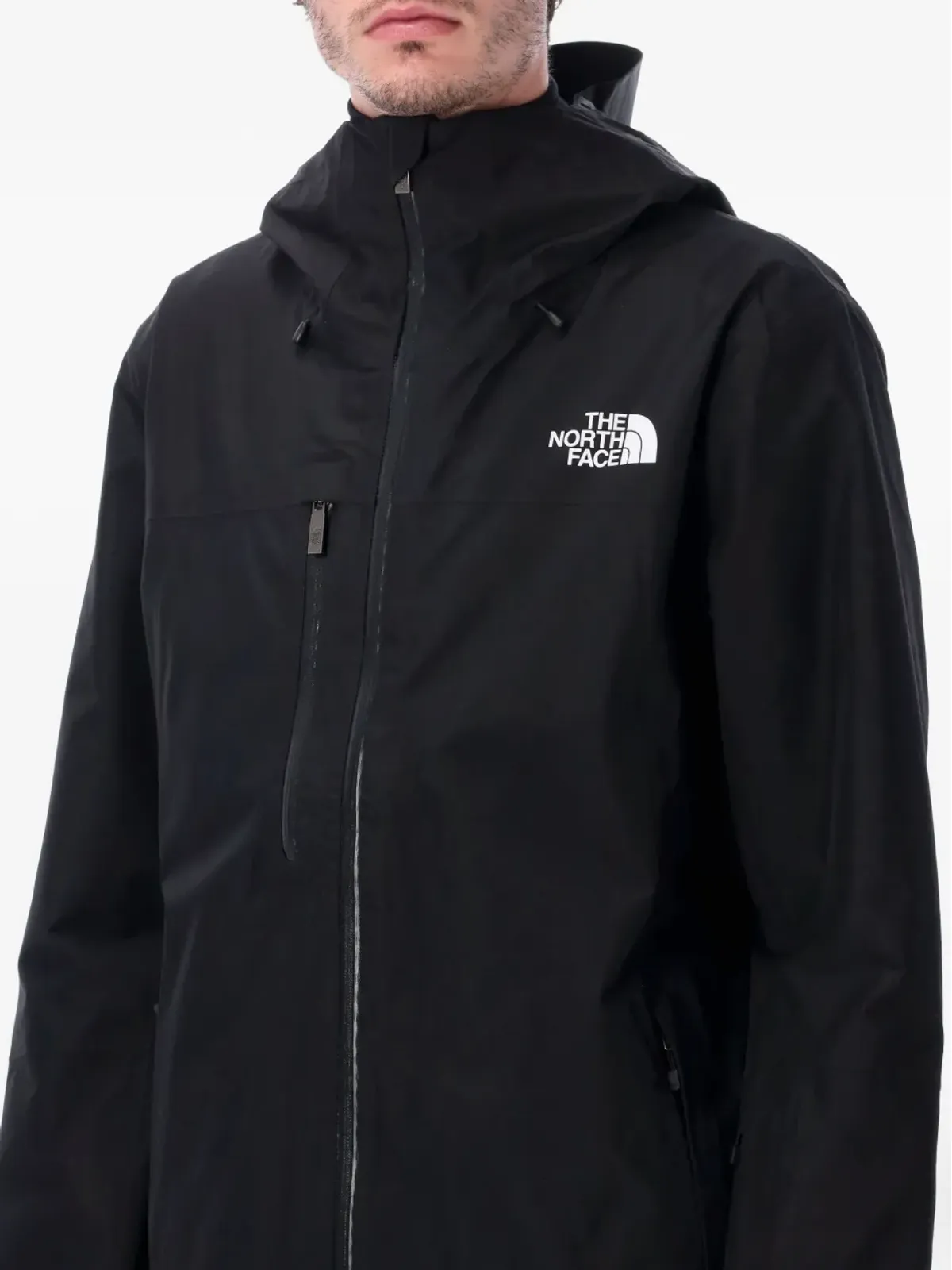 The North Face フード付きジップアップスキージャケット - 画像3