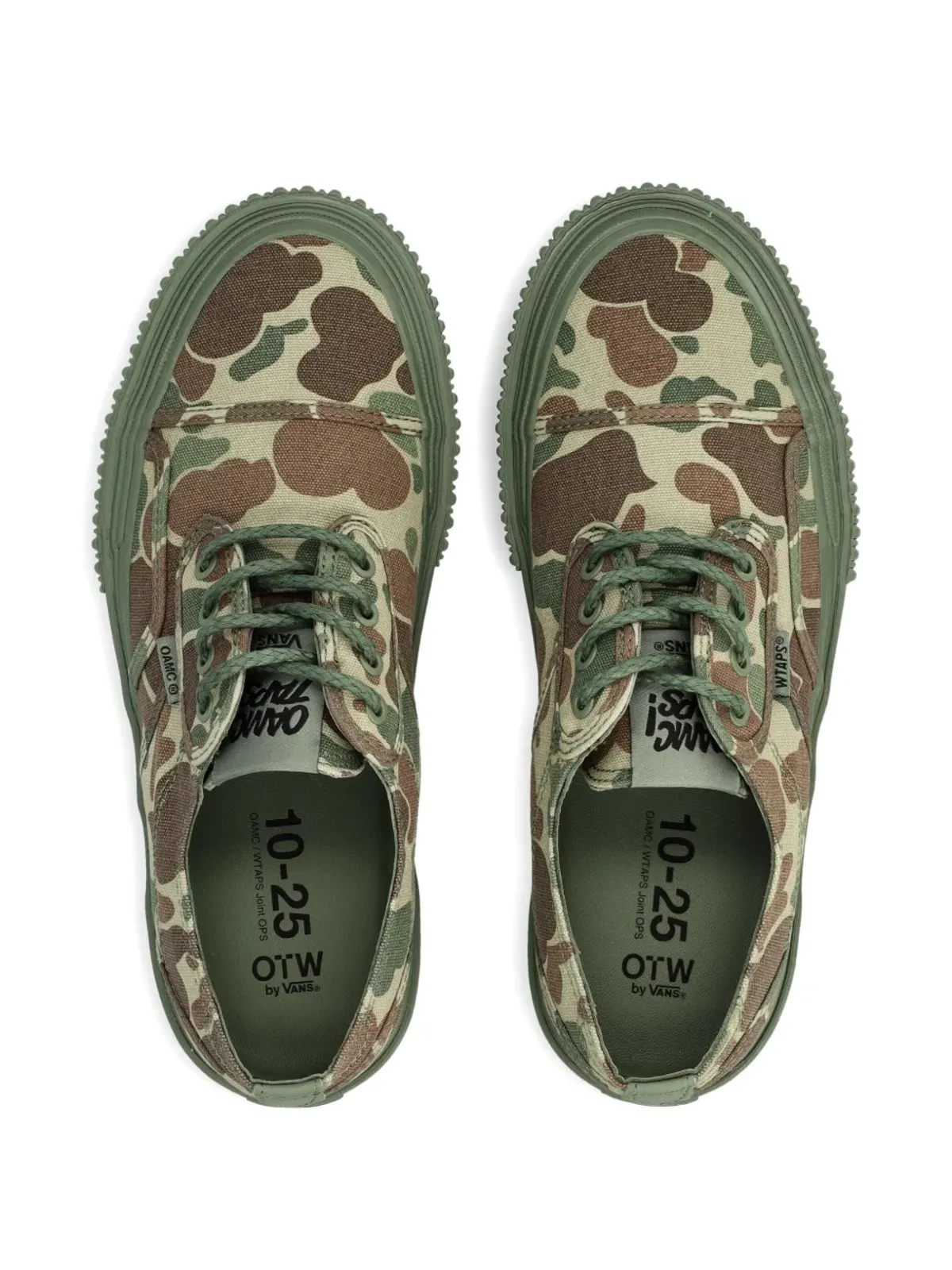 Vans OTW by Vans × WTAPS × OAMC Seylynn カモフラージュ柄 プラットフォームスニーカー - 画像3