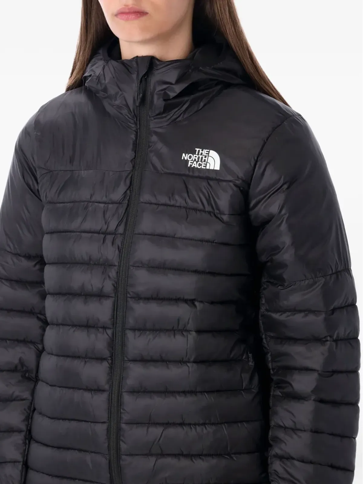 The North Face フード付きキルティングコート - 画像3