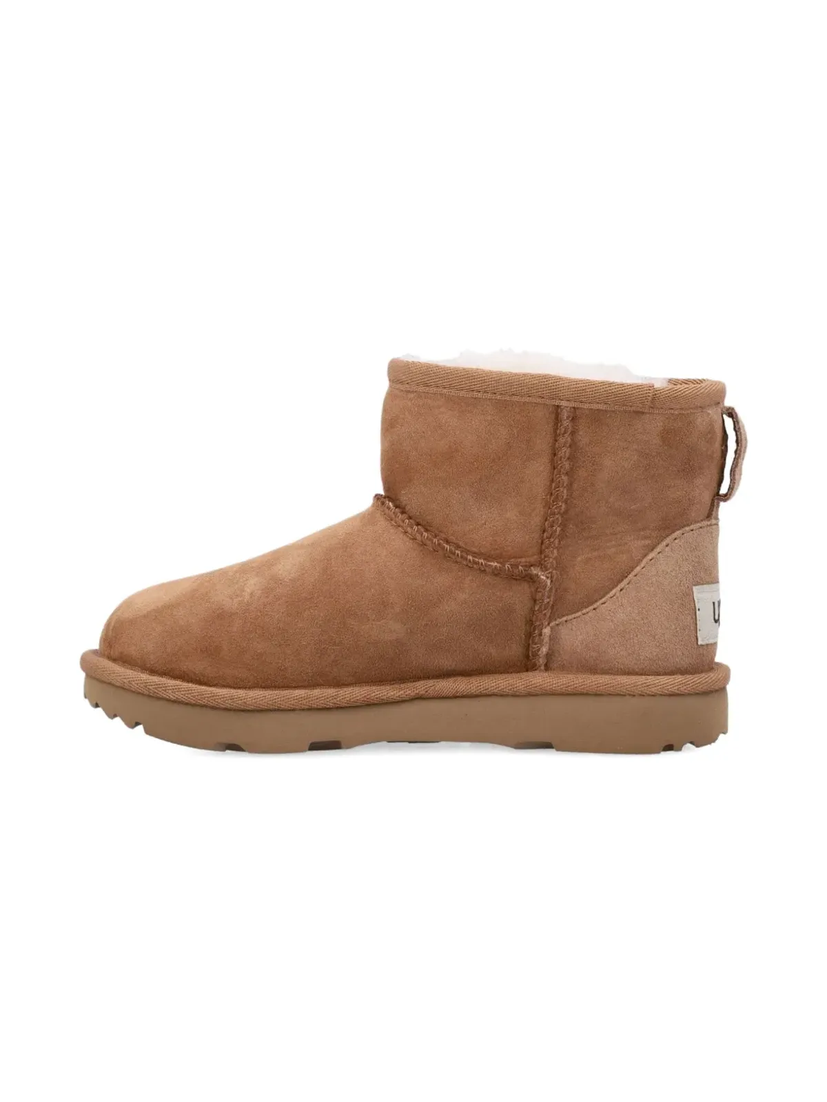 UGG Kids プルタブ付きステッチトリムブーツ - 画像4