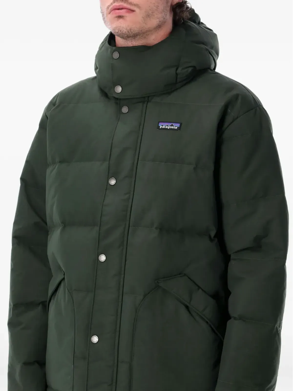 Patagonia ダウンドリフト フード付きパデッドジャケット - 画像3