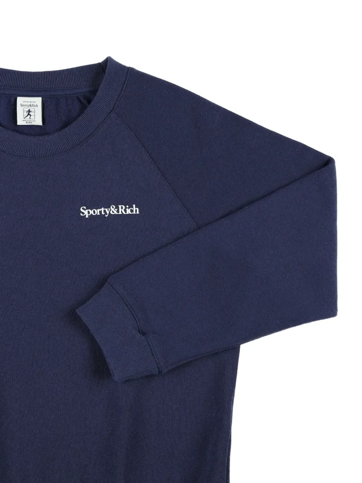 SPORTY &amp; RICH KIDS ラグランスリーブ グラフィックプリント スウェットシャツ - ブルー - 画像3