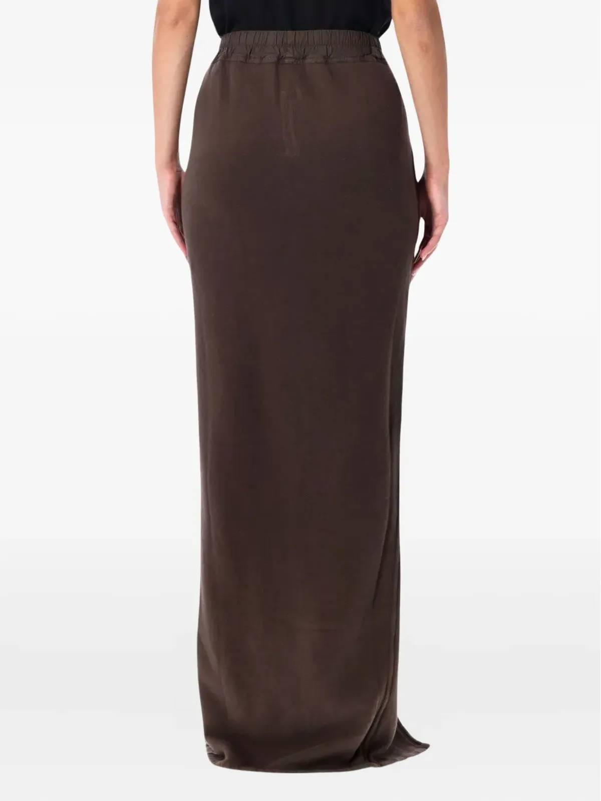 Rick Owens DRKSHDW Phleg Pillar ドローコード・スリット スカート - 画像2