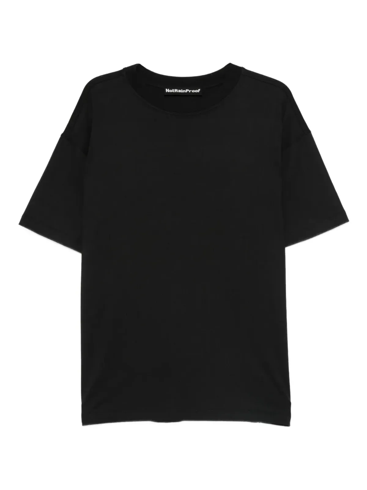 NotRainProof クルーネックTシャツ - ブラック - 画像1