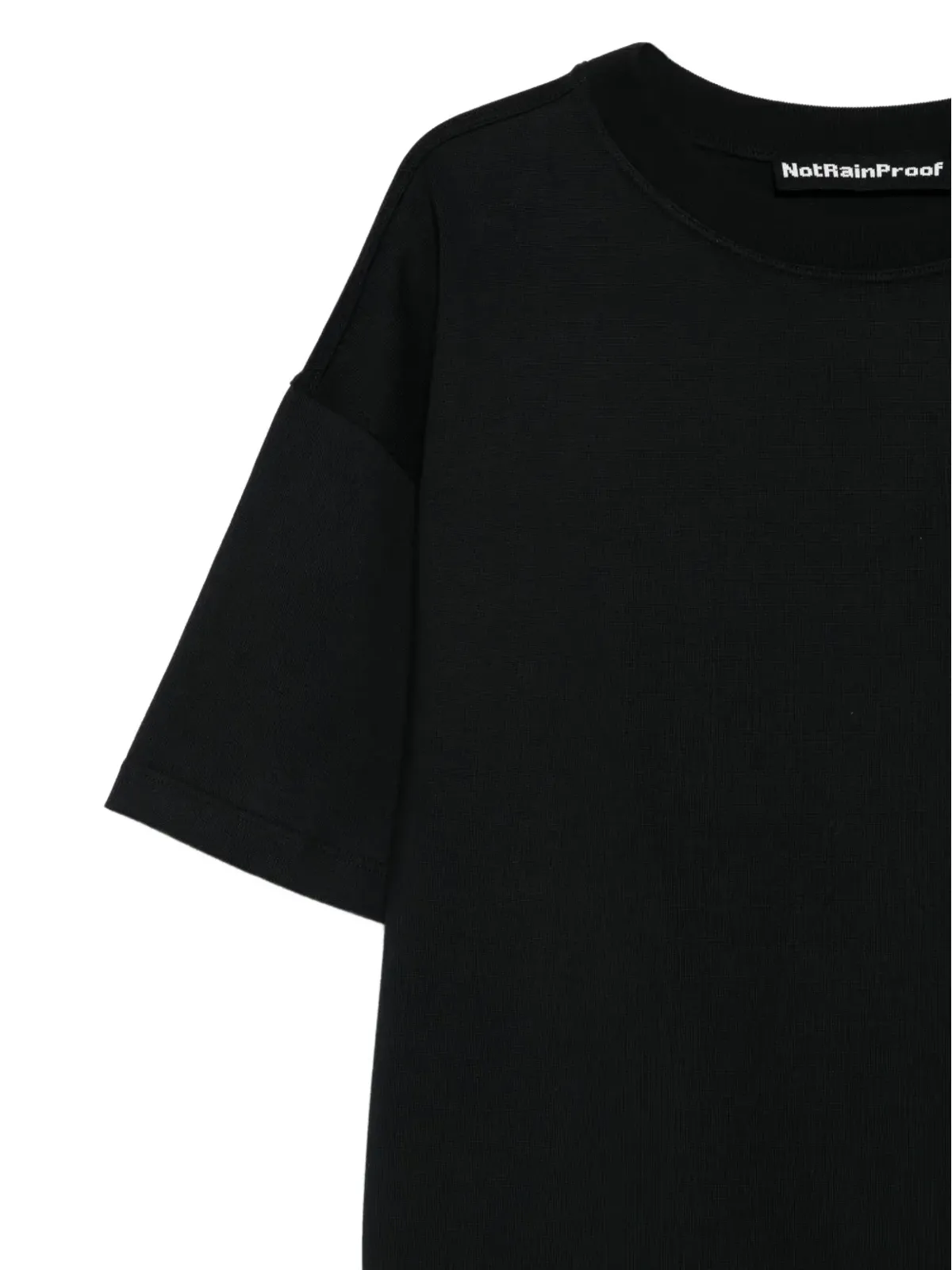 NotRainProof クルーネックTシャツ - ブラック - 画像3