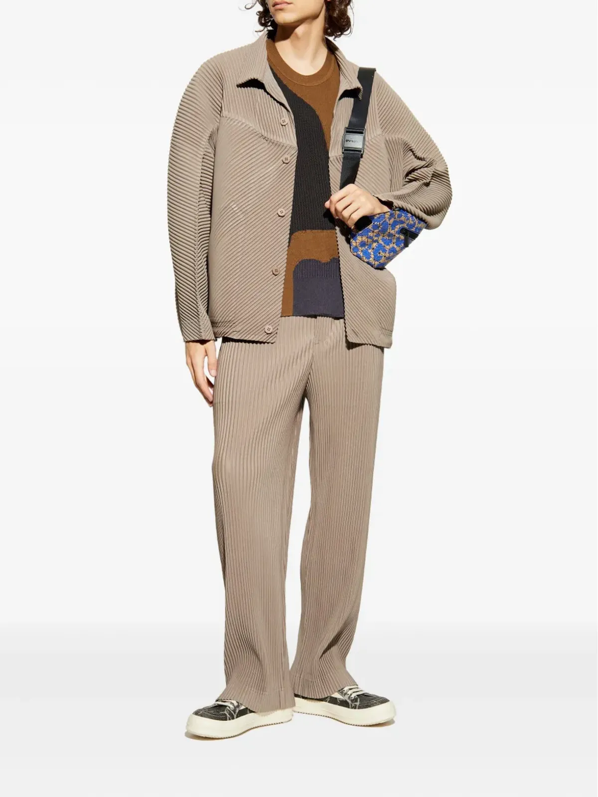 Homme Plissé Issey Miyake ラウンドネックベスト - 画像2