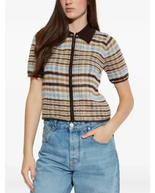 rag & bone ストライプジップニットウェア - サムネイル3