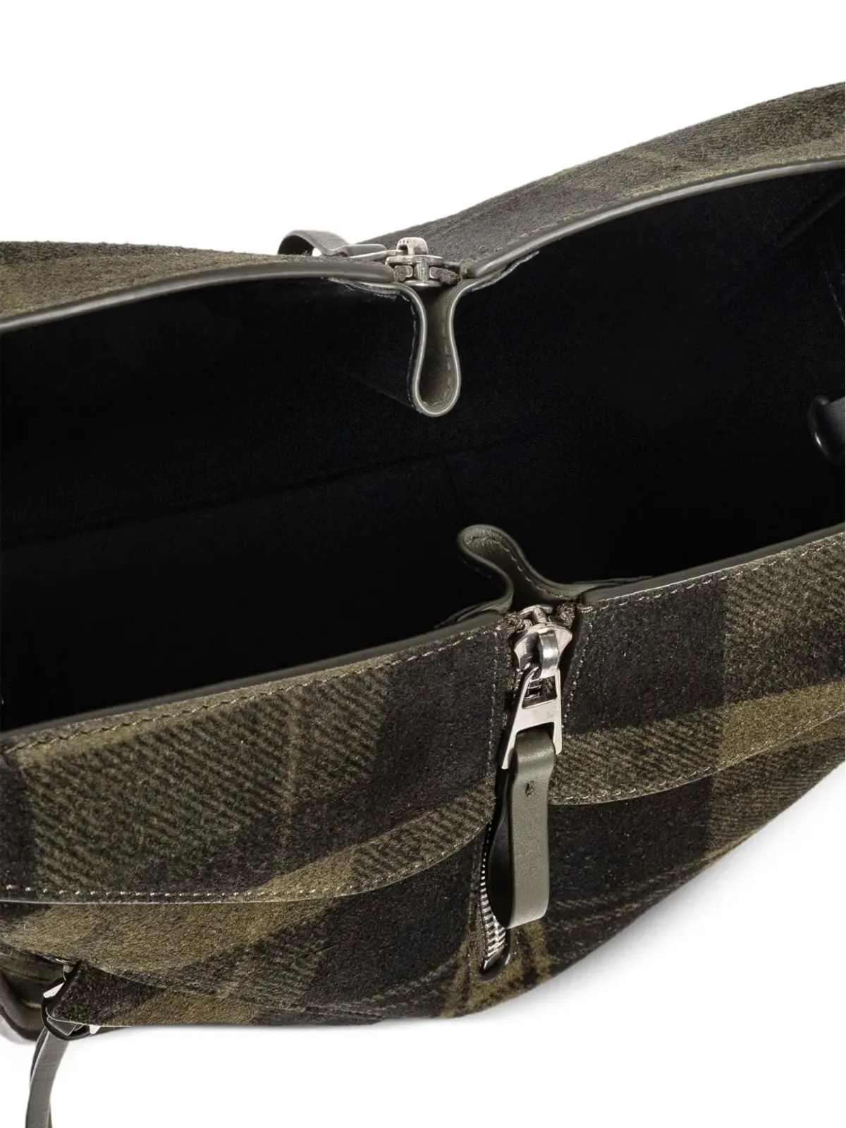 LOEWE ハンモック プリントタータン トートバッグ - グリーン - 画像5