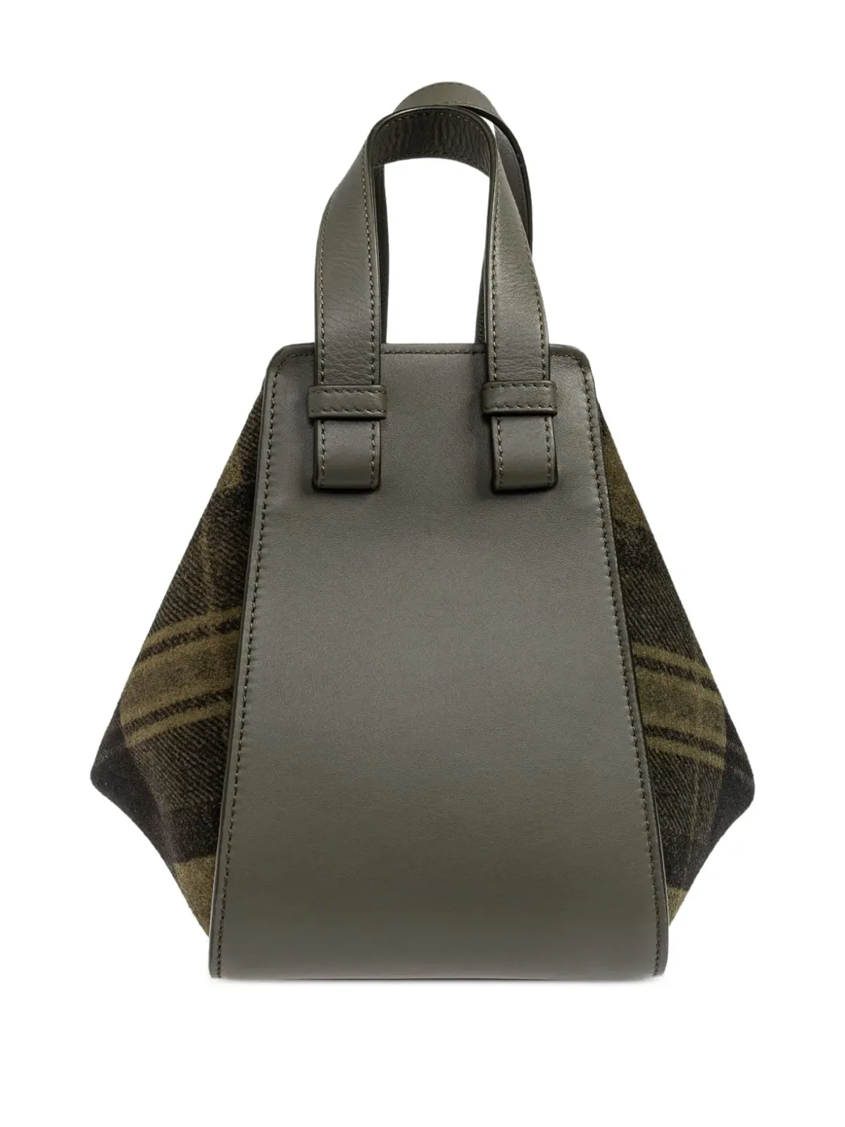 LOEWE ハンモック プリントタータン トートバッグ - グリーン - 画像3