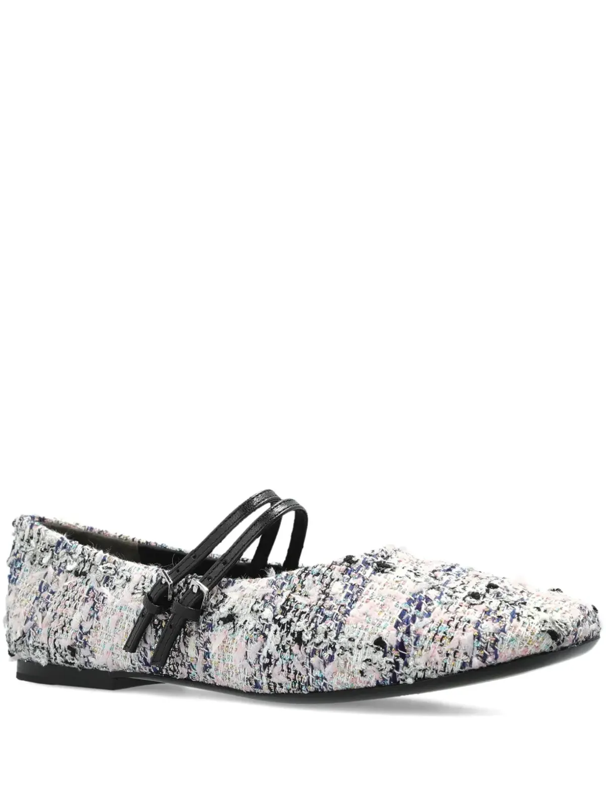 Tory Burch ストラップディテール バレエフラット - White - 画像1