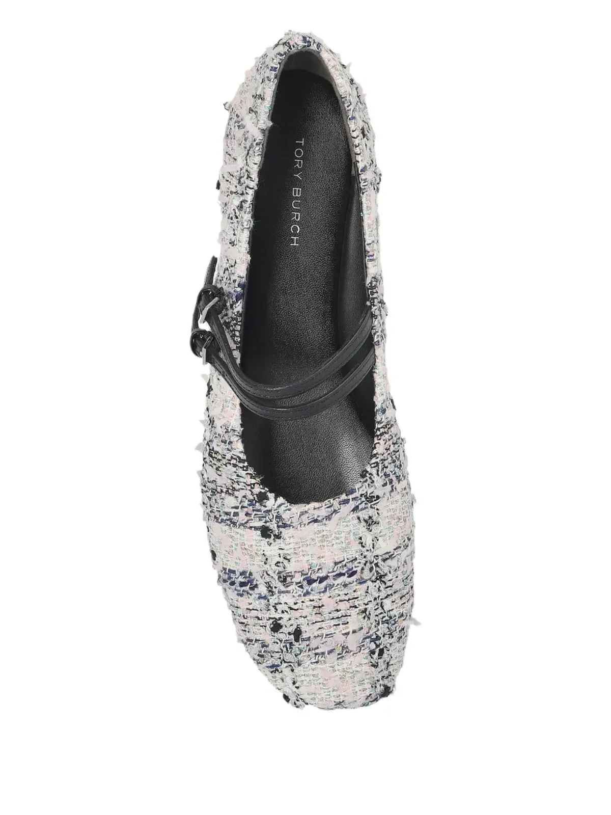 Tory Burch ストラップディテール バレエフラット - White - 画像2