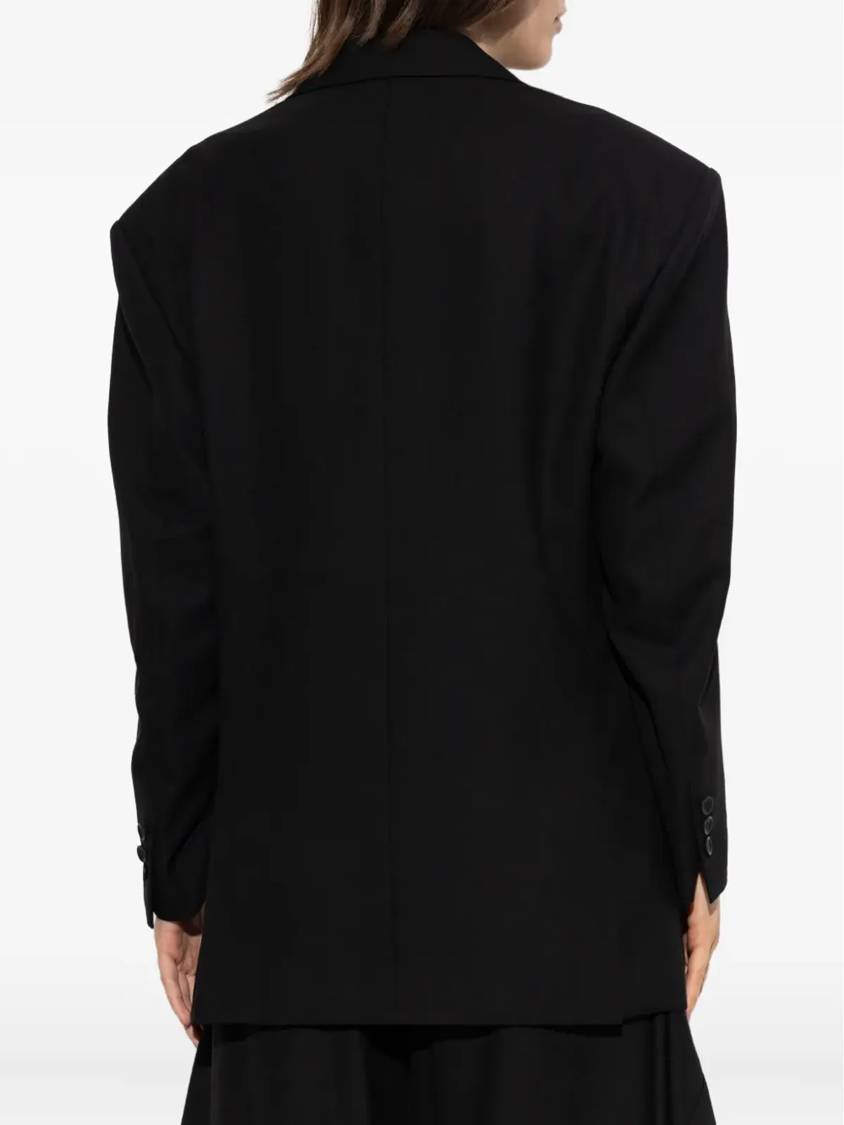 Issey Miyake Uni-Form ボタン留めブレザー - 画像4