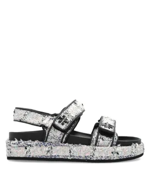 Tory Burch ロゴディテールストラップサンダル - サムネイル1