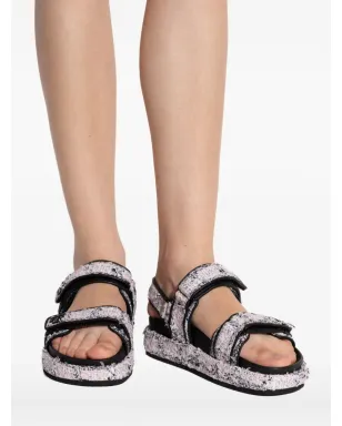 Tory Burch ロゴディテールストラップサンダル - サムネイル5