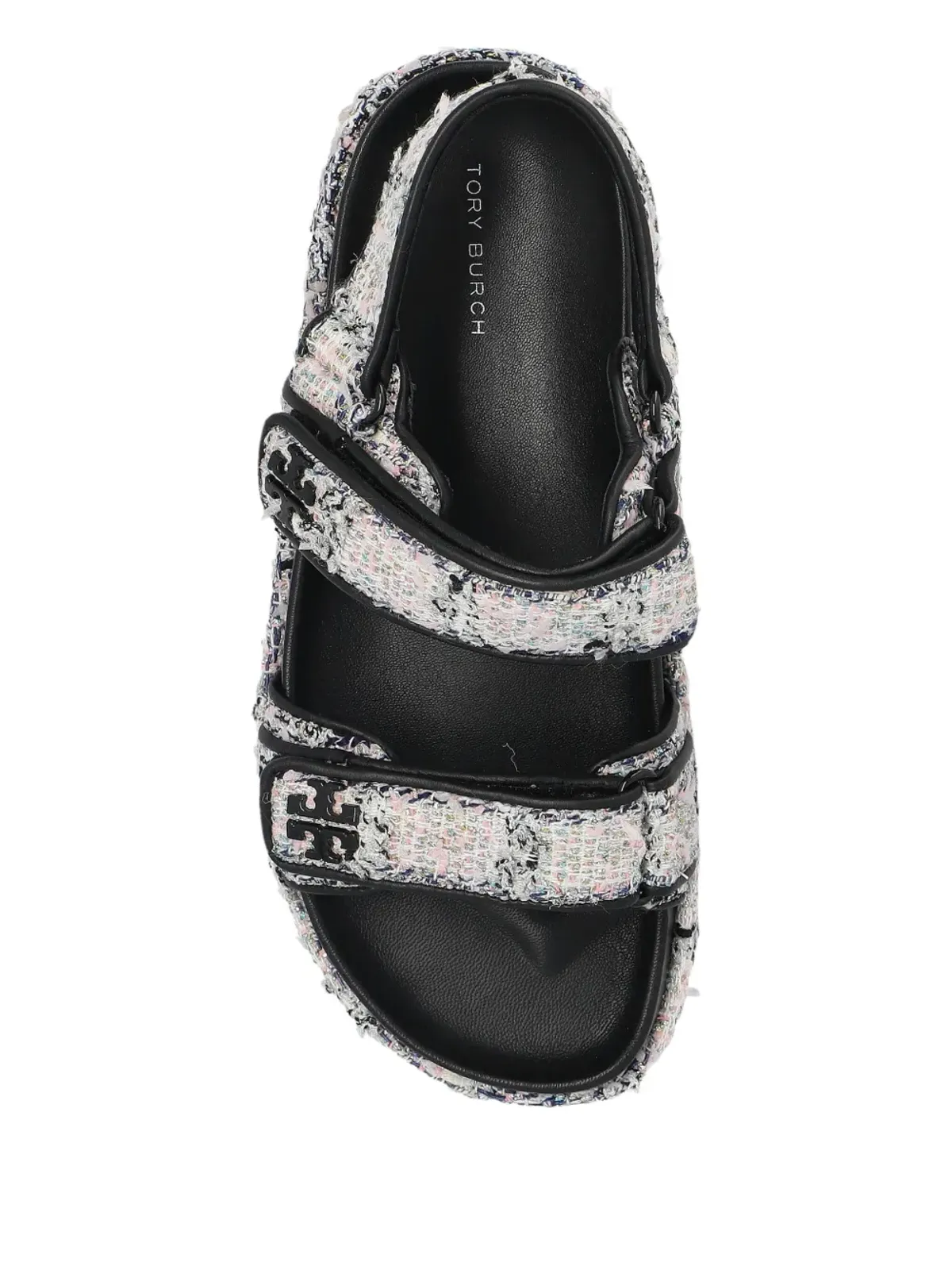 Tory Burch ロゴディテールストラップサンダル - 画像3