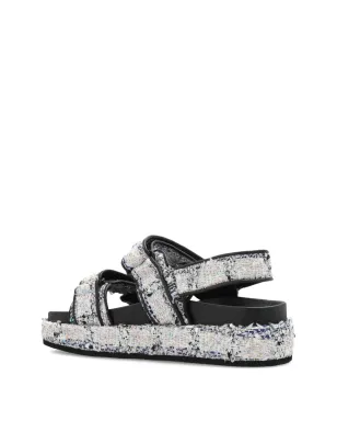 Tory Burch ロゴディテールストラップサンダル - サムネイル4