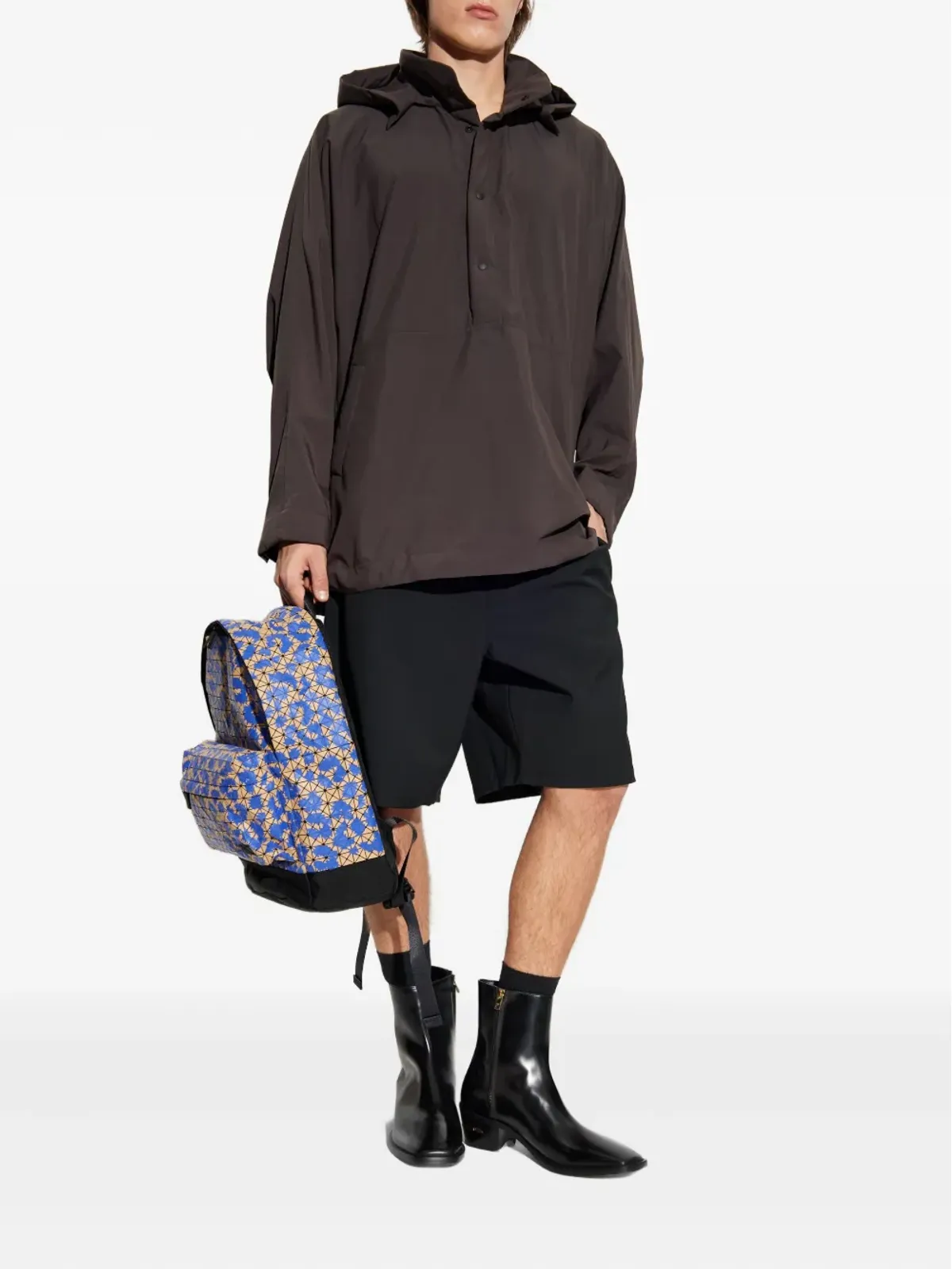 Homme Plissé Issey Miyake フード付きジャケット - 画像2