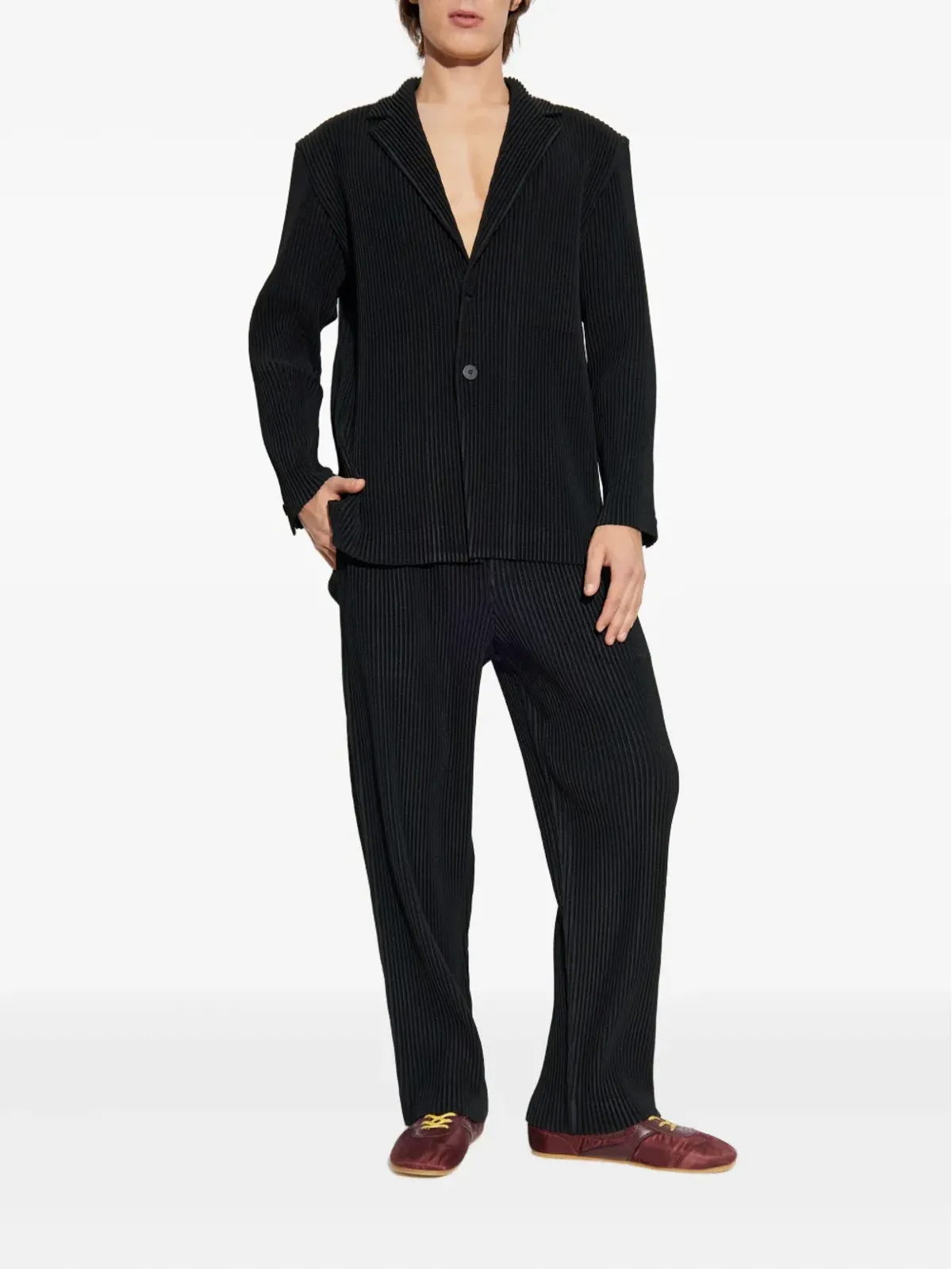 Homme Plissé Issey Miyake ケルシー プリーツパンツ - 画像2
