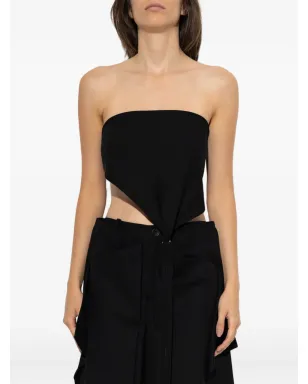 Issey Miyake タイバックストラップレストップ - サムネイル2