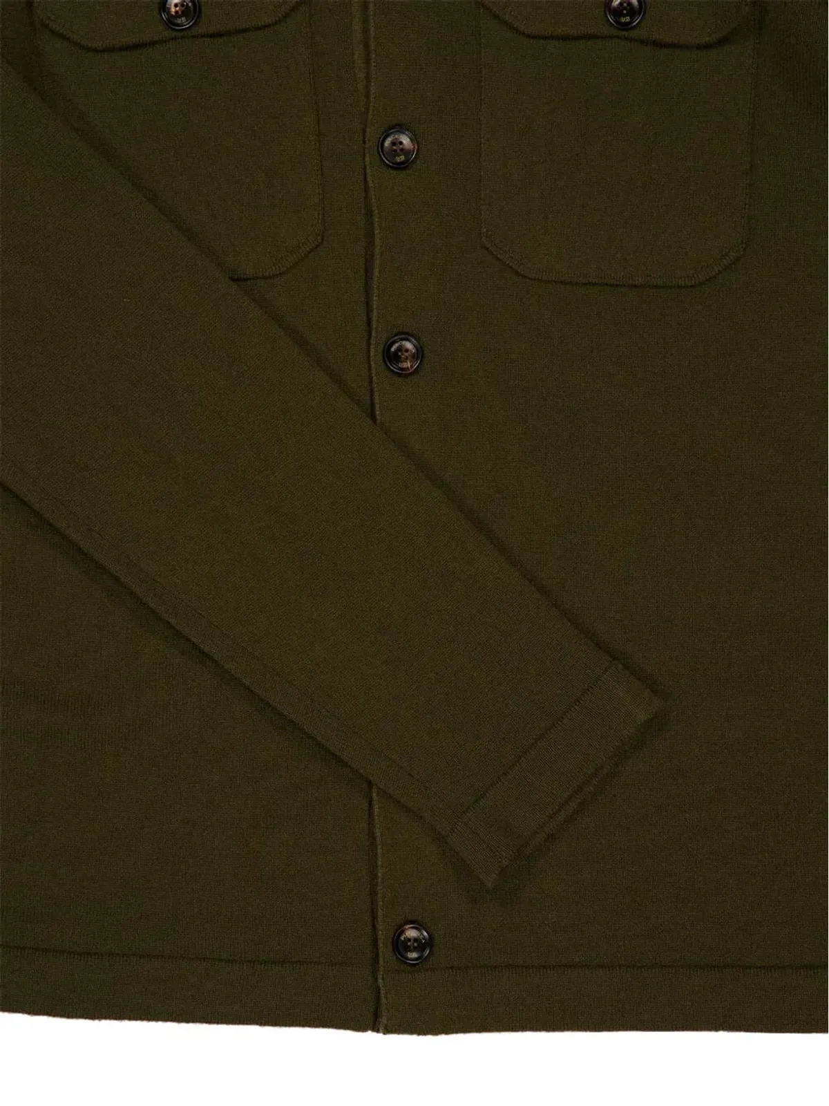 Piacenza Cashmere フロントポケット付きボタンアップシャツ - 画像3