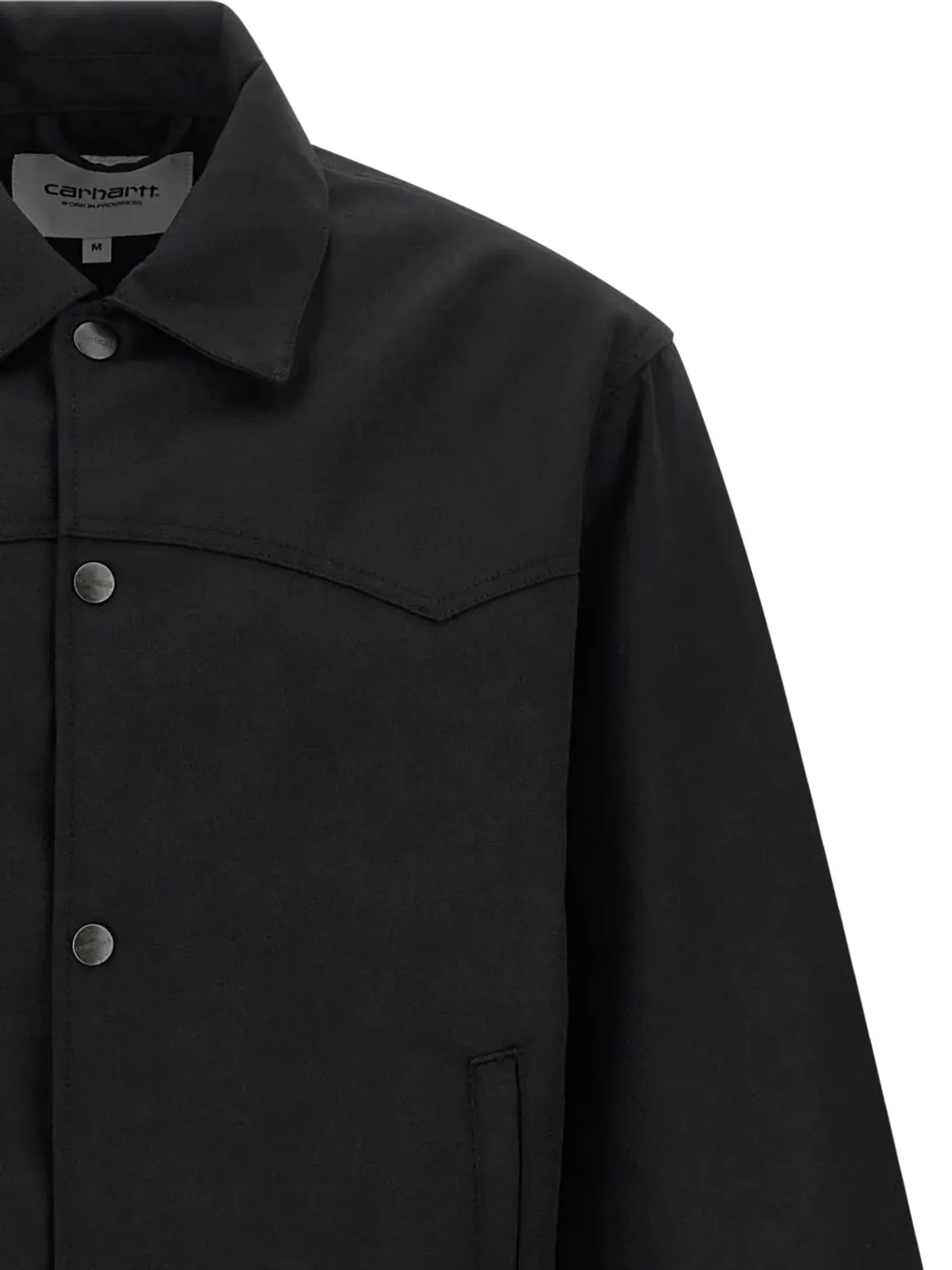 Carhartt WIP ロゴパッチ付きリブ編みレイジャケット - 画像3