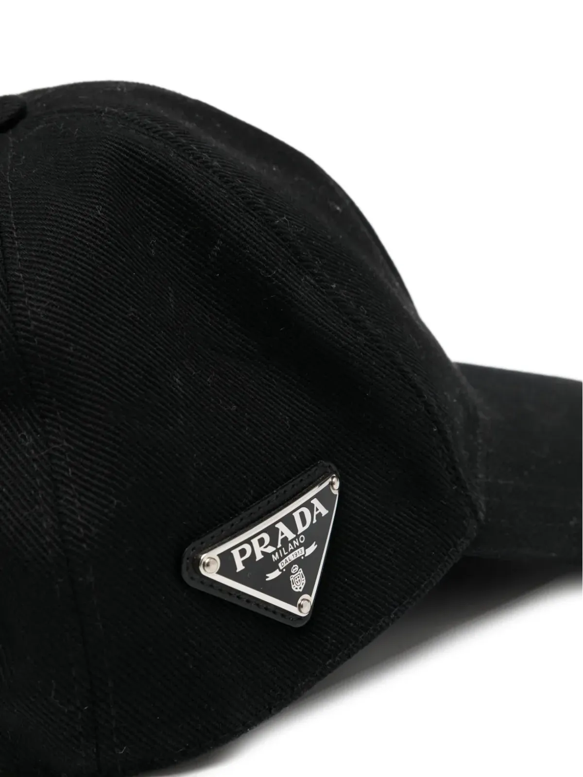 Prada Pre-Owned ロゴプレートキャップ - 画像3