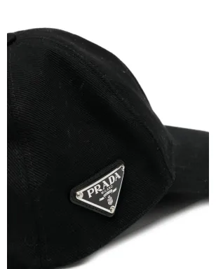 Prada Pre-Owned ロゴプレートキャップ - サムネイル3
