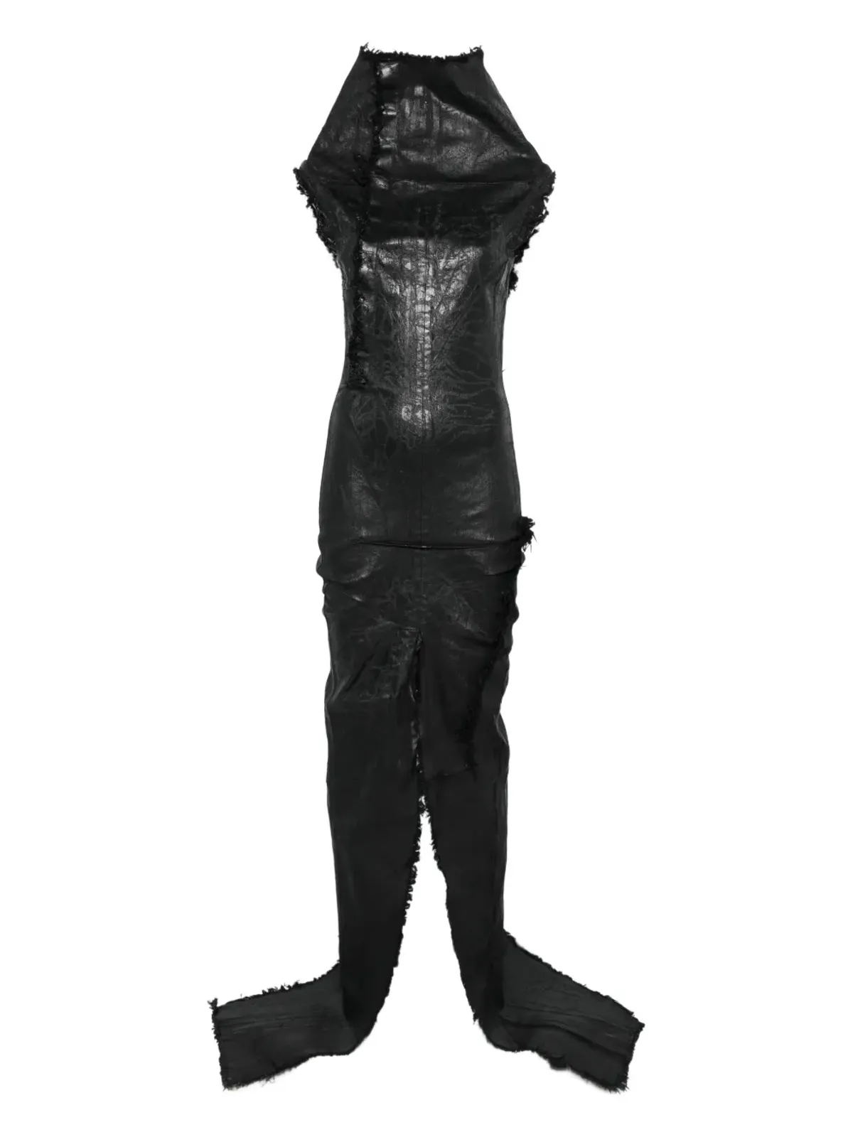 Rick Owens Porterville ほつれトリムドレス - 画像1