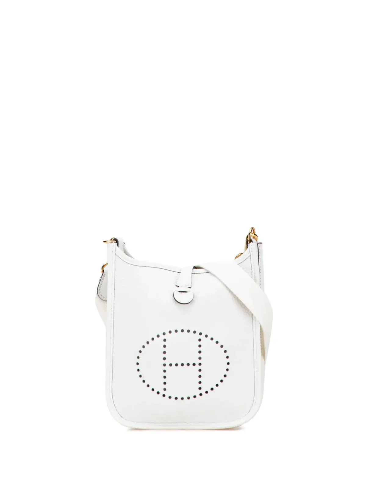 Hermès Pre-Owned Clemence Evelyne TPM クロスボディバッグ（ホワイト） - 画像1