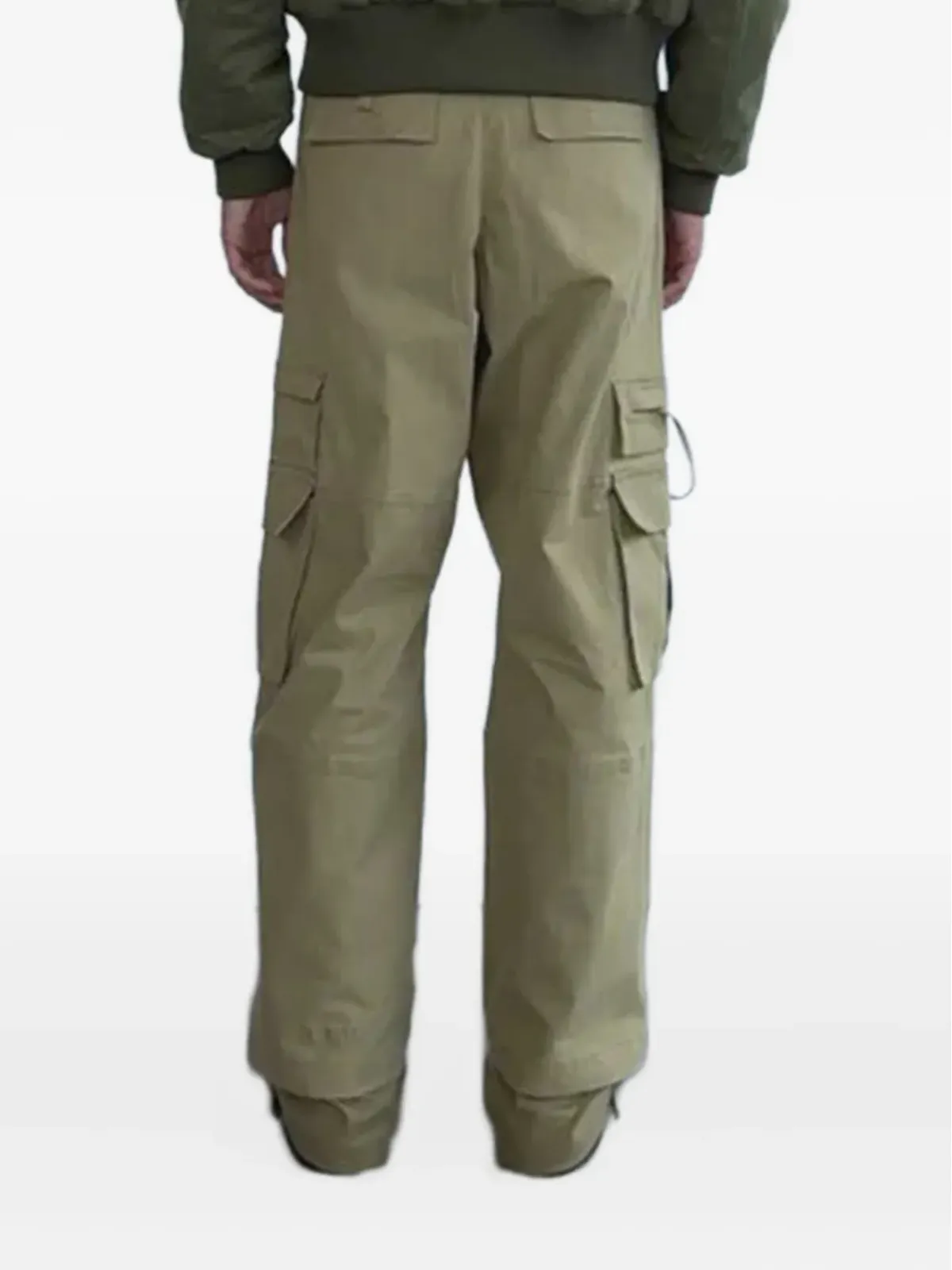 Carrer adjustable-waistband cargo pants - Neutrals - 画像2