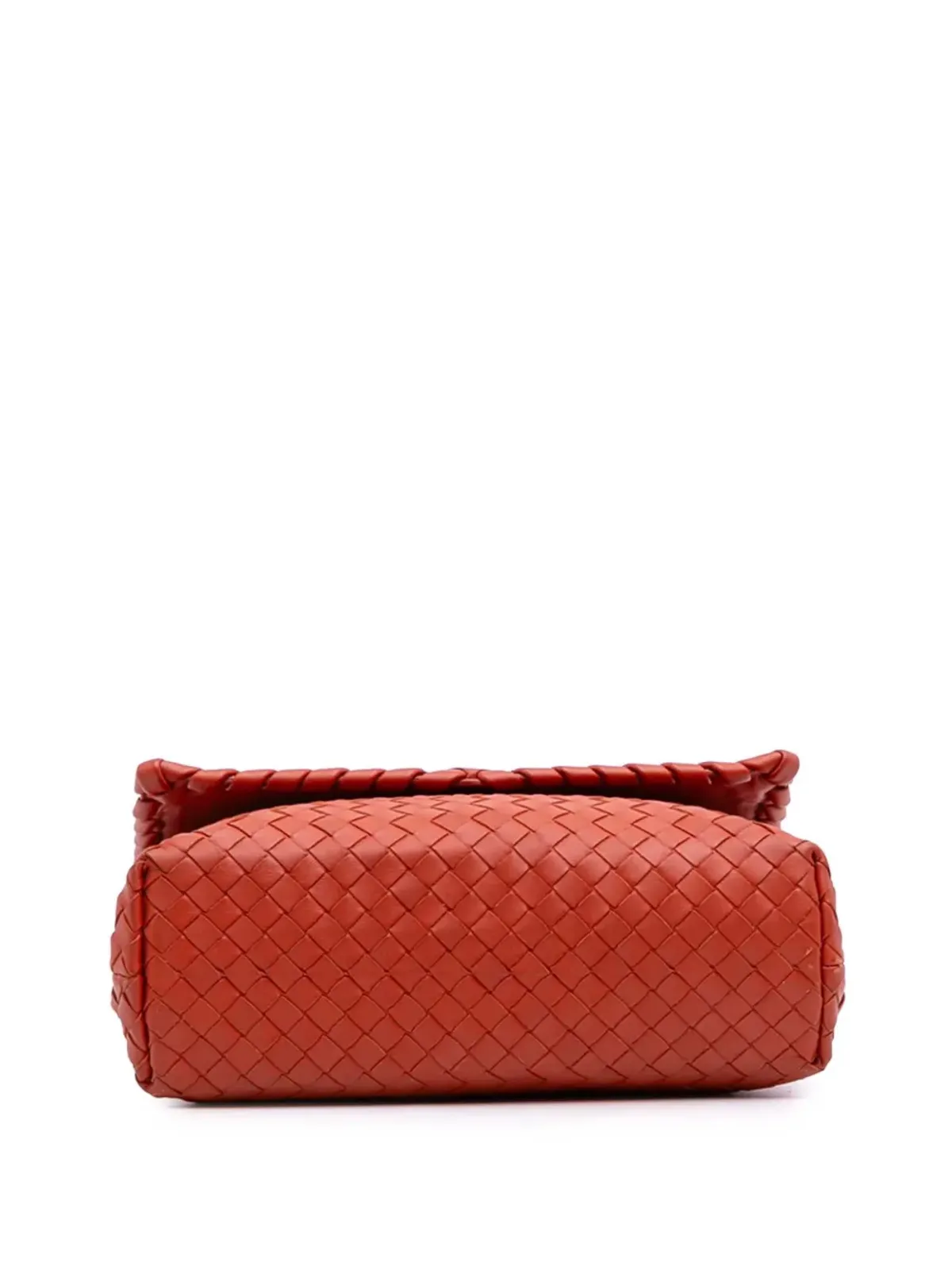 Bottega Veneta Pre-Owned スモール ナパレザーイントレッチャート オリンピア ショルダーバッグ - レッド - 画像4