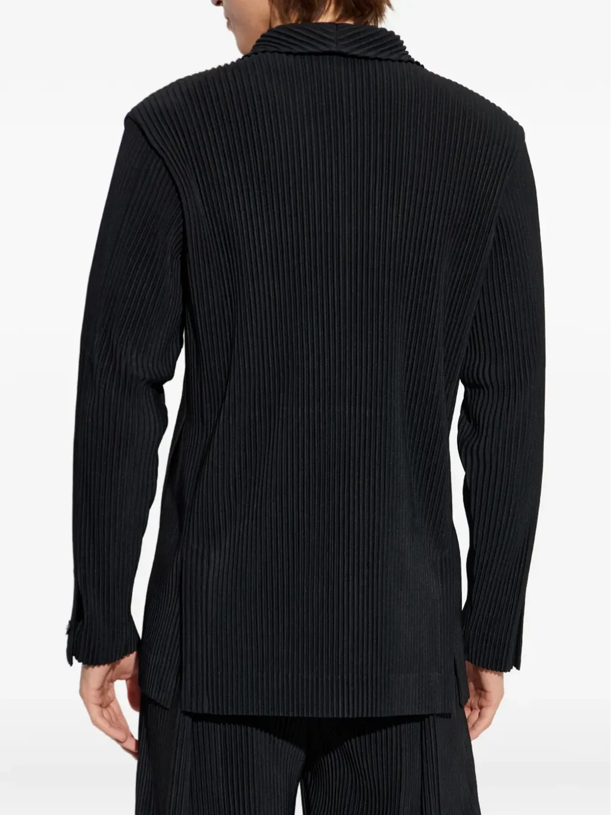 Homme Plissé Issey Miyake プリッセ ダブルブレストブレザー - 画像4
