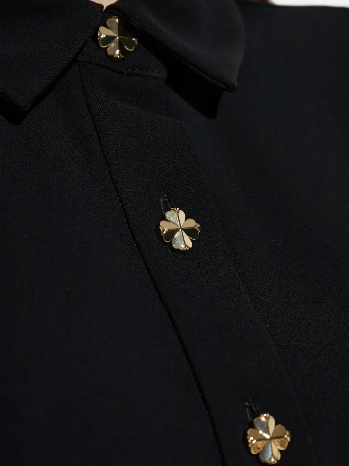Kate Spade クローバーボタン ミニドレス - 画像5
