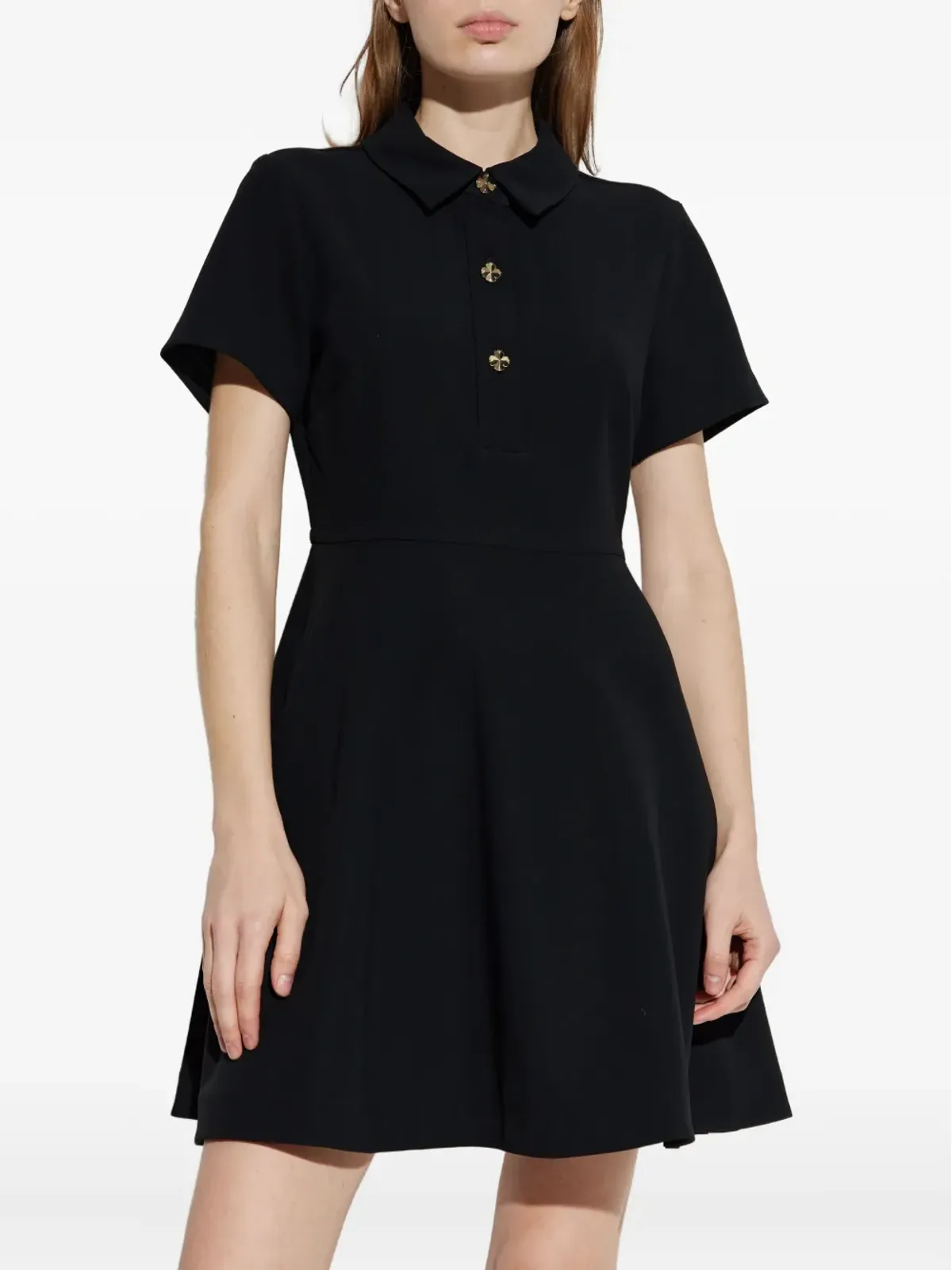 Kate Spade クローバーボタン ミニドレス - 画像3