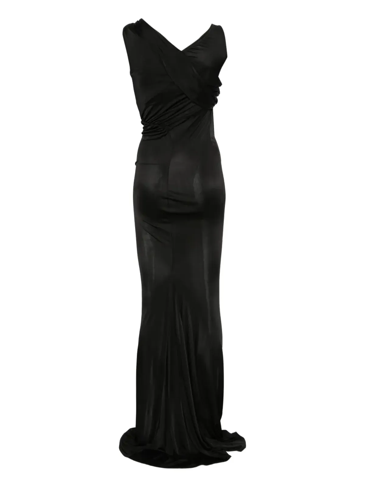 Rick Owens Lilies ドレープ ノースリーブ ドレス - 画像2