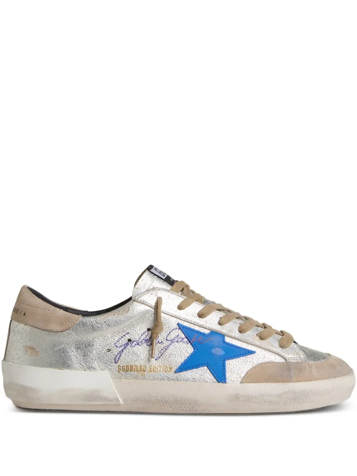 Golden Goose ロゴディテールスニーカー - 画像1