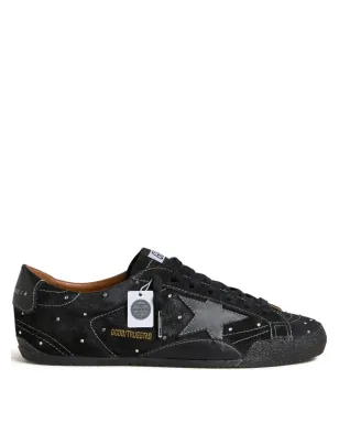 Golden Goose True-Star ブラックスエードとスワロフスキークリスタル付き - サムネイル1