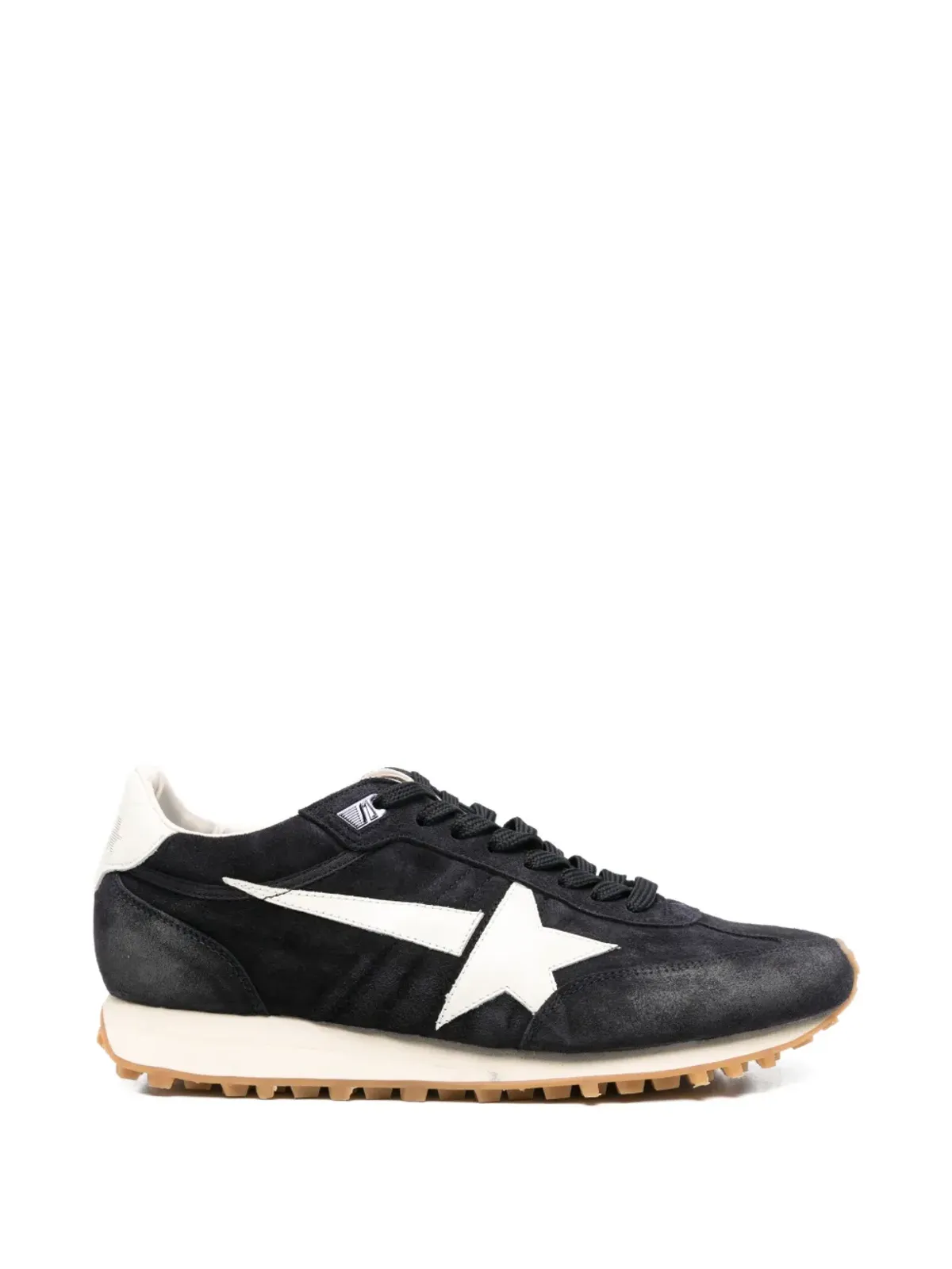 Golden Goose スエードスター レザースニーカー - 画像1
