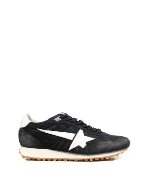 Golden Goose スエードスター レザースニーカー - サムネイル1