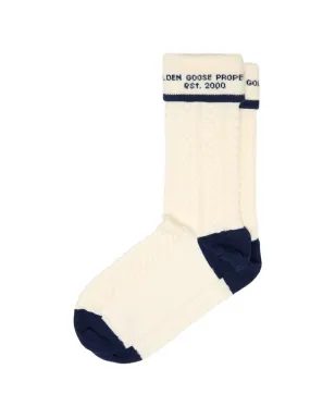 Golden Goose ケーブルニットソックス - サムネイル1