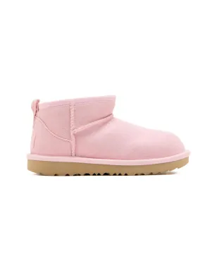 UGG Kids ジップ付きスエードブーツ ピンク - サムネイル2