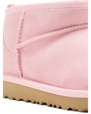 UGG Kids ジップ付きスエードブーツ ピンク - サムネイル4