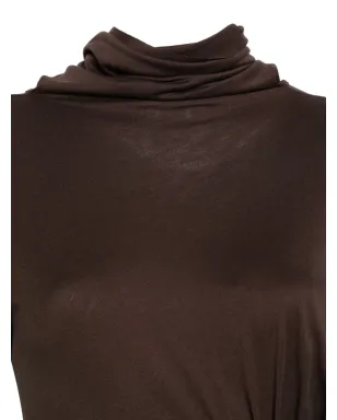 Rick Owens Lilies ドレープカウルネックマキシドレス - サムネイル3